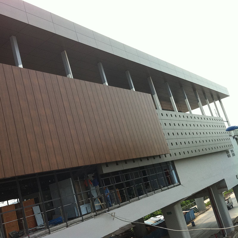 地鐵輕軌站—蜂窩板